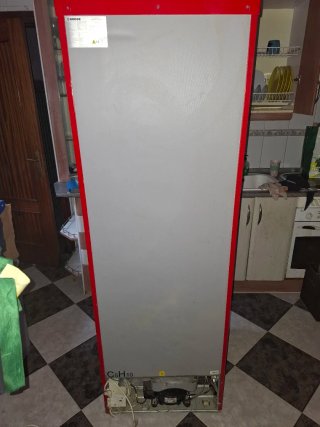 Nevera Vintage Roja