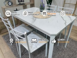 MESA  + 4 SILLAS
