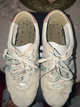 Zapatillas Coolway Beige y Verde