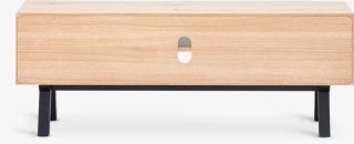 Mueble TV SANDBY 2 puertas roble natural/ne