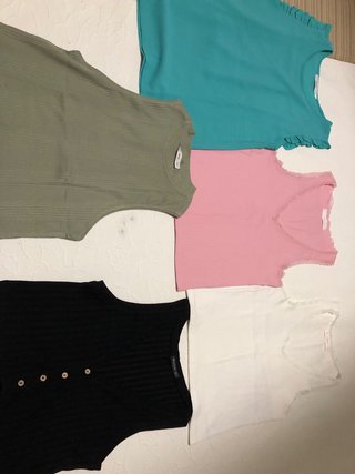 Pantalón Zara y shorts negros