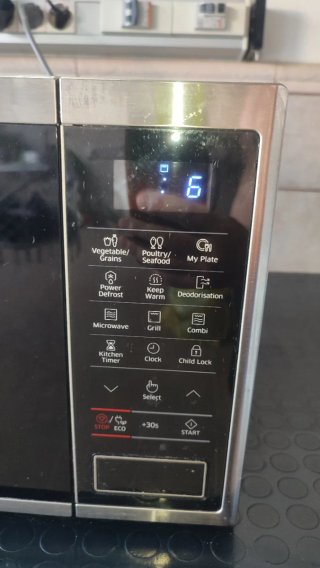 Microondas Samsung con Grill