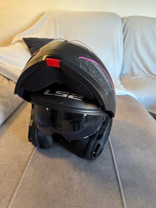 Casco Moto LS2 STROBE II Negro