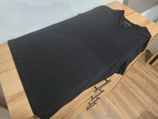Camiseta Guess Negra Talla XXL Ajustada