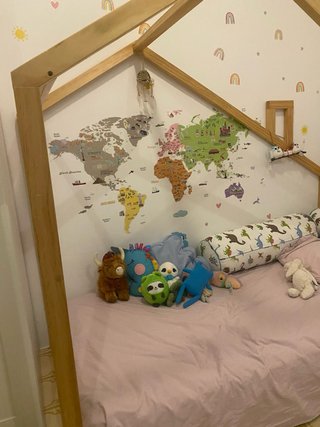 Estructura Cama Casita Infantil Madera