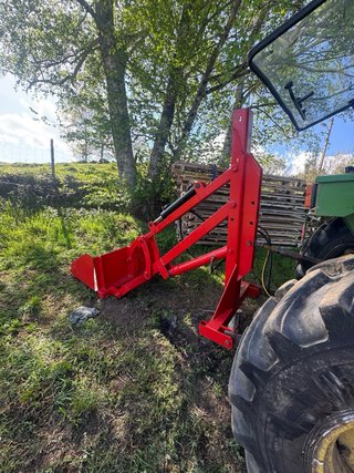 Pala trasera para tractor