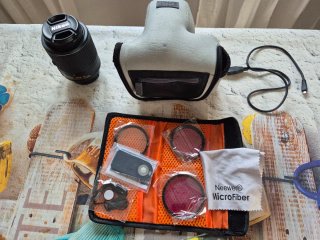Nikon D5500 + 2 objetivos + extras