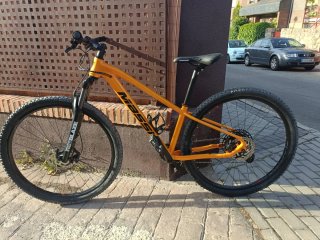 Bicicleta de Montaña Massi Trax Naranja talla S