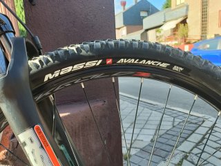 Bicicleta de Montaña Massi Trax Naranja talla S