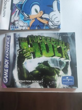 Manuales Game Boy Advance y Nintendo DS