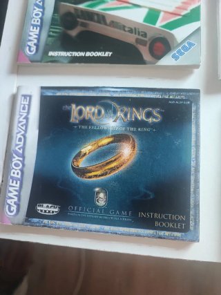 Manuales Game Boy Advance y Nintendo DS