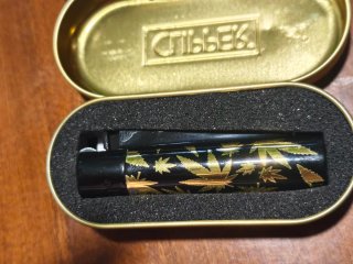 Clipper coleccionista hojas doradas