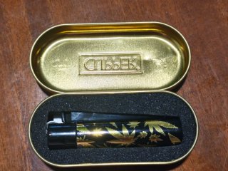 Clipper coleccionista hojas doradas