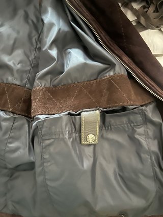 Chaleco Massimo Dutti Piel Marrón