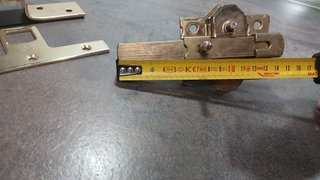 Cerrojo FAC de latón con 3 llaves