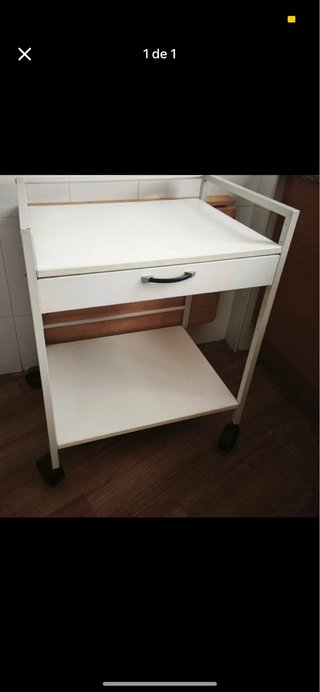 Carrito Auxiliar Cocina con Ruedas