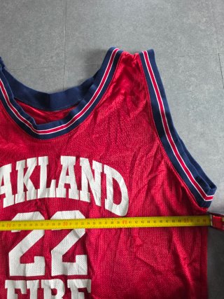 Maglia Vintage Oakland Fire 22 USA Taglia L