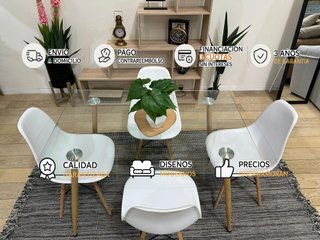 Comedor NUEVO mesa + 4 sillas