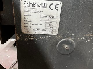 Plegadora AMADA SCHIAVI H80-20