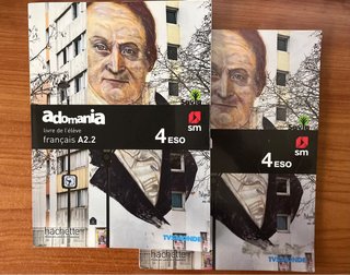 Libros Francés 4 ESO Adomania A2.2 SM