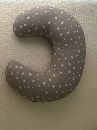 Cojín Lactancia Niimo Gris Estrellas