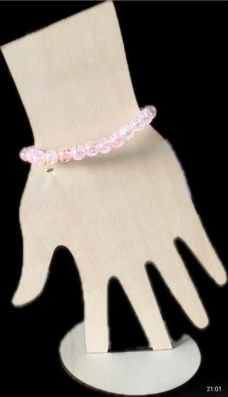 Pulsera Buenas Vibras Cruz Plateada