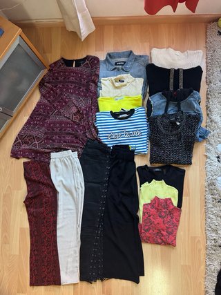 Lote Ropa Mujer S/M Y2K Alternativa otoño invierno