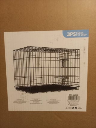 Jaula Metálica XL para Perros