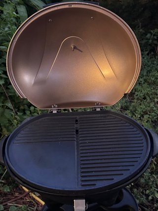Barbecue Elettrico Gold & Nero