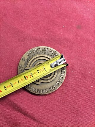 Medalha Curso Pós-Graduação Reumatologia