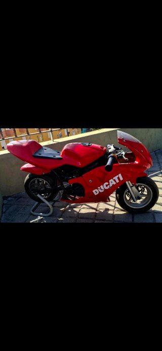 Minimoto Ducati Roja Infantil