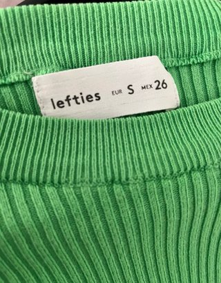 Jersey verde chillón de manga larga