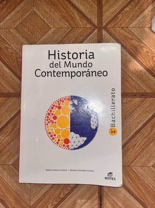 Historia del mundo contemporáneo 1o bachillerato