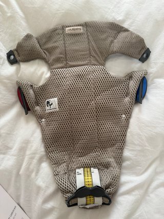 Mochila Portabebés BabyBjörn Mini Airy Mesh Gris