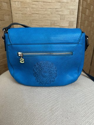 Bolso Desigual azul con mandalas