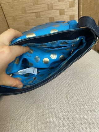 Bolso Desigual azul con mandalas