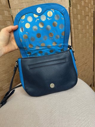Bolso Desigual azul con mandalas