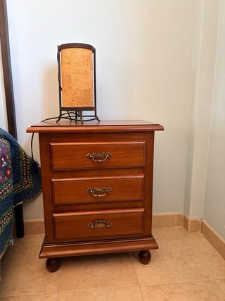Conjunto Muebles Dormitorio Madera.