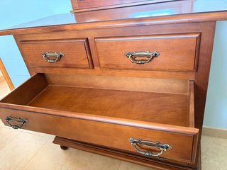 Conjunto Muebles Dormitorio Madera.