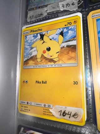 Carta Pokémon Pikachu 70 HP