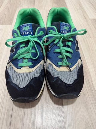 Zapatillas New Balance 999 Azul/Verde