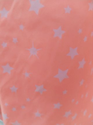 Impermeable niña estrellas. Talla 5-6