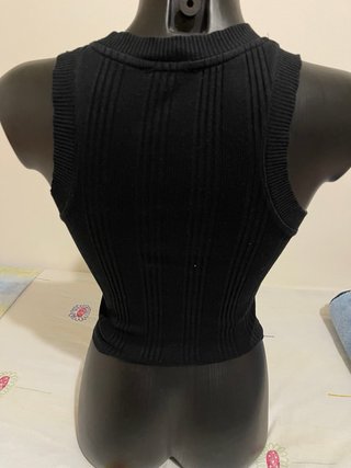 Camiseta Zara Talla S Negra