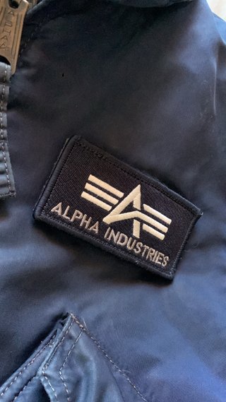 Chaqueta Alpha Industries Azul Oscuro