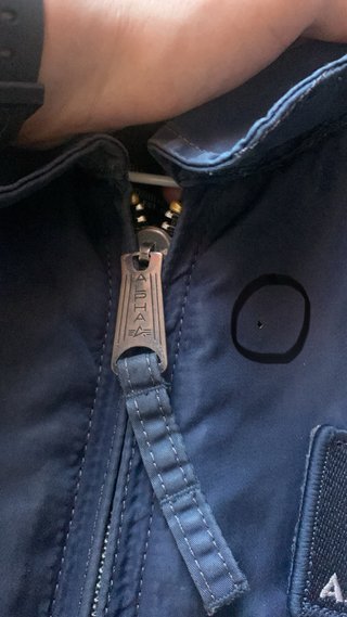 Chaqueta Alpha Industries Azul Oscuro