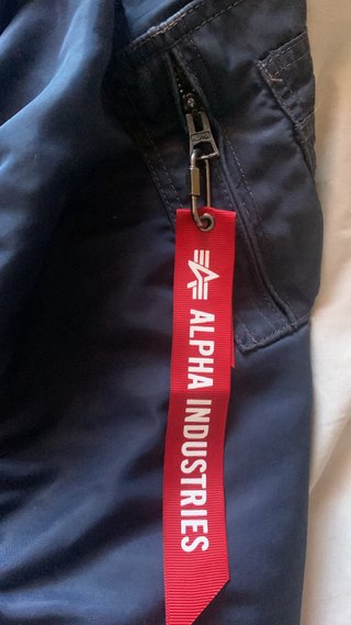 Chaqueta Alpha Industries Azul Oscuro