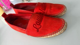 Alpargatas Louis Vuitton Rojas Talla 40,5