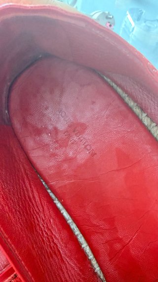Alpargatas Louis Vuitton Rojas Talla 40,5