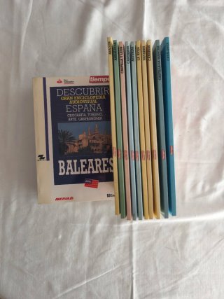 Colección Descubrir España VHS y Libros
