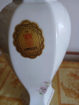 Vaso Porcellana Limoges Francia